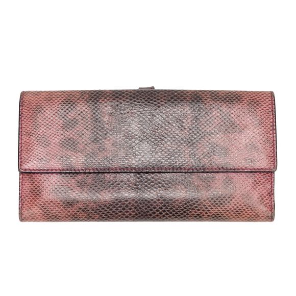 Gucci Long Python Bifold Wallet - Picture 2 of 9